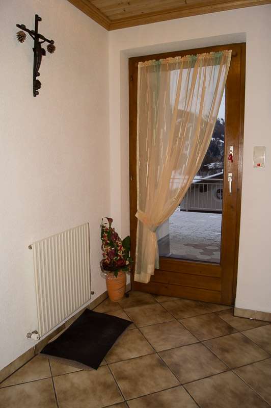 Hallway looking towards the terrace